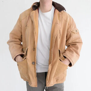 VTG 70'S Delta Sportswear Tan  Button Up Hunting Outdoor Detroit Style Jacket